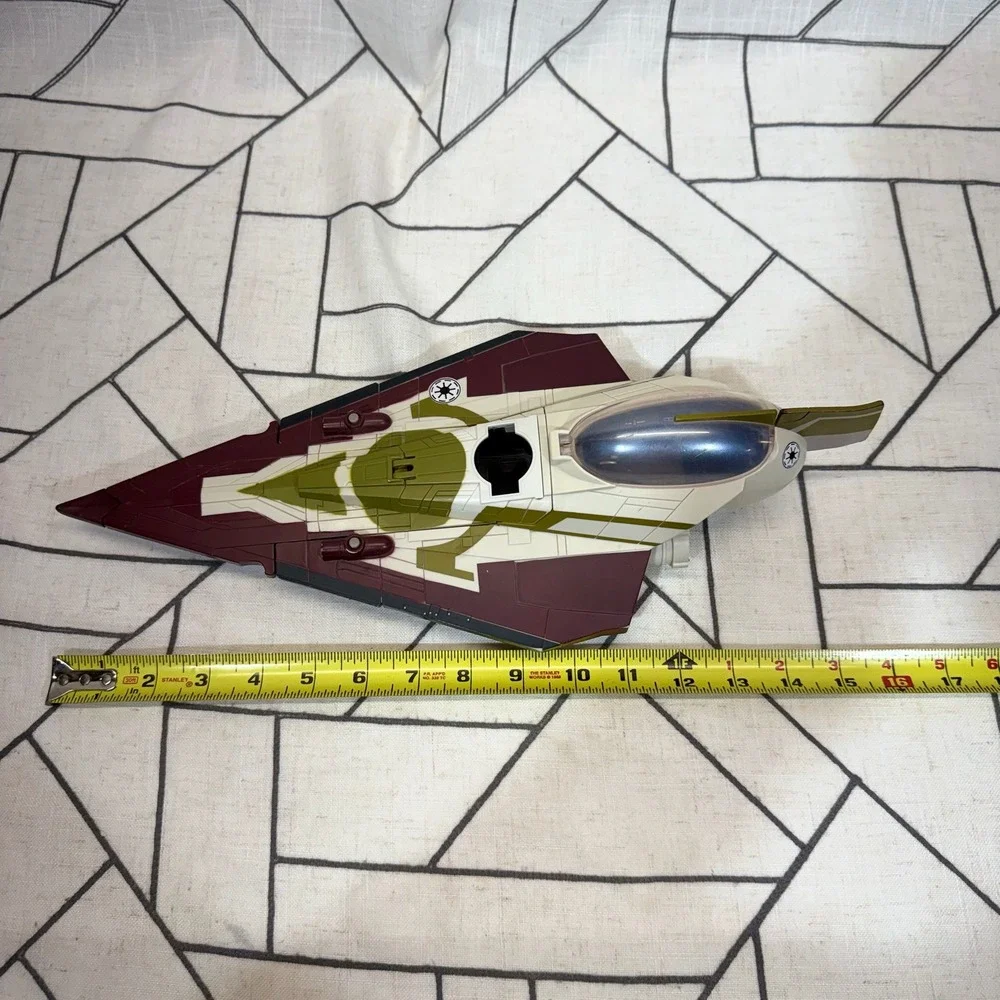 Star Wars‎ jedi Starfighter OS Maroon Incomplete Parts Repair